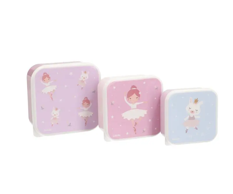 3 Boîtes à Goûter Danse Classique