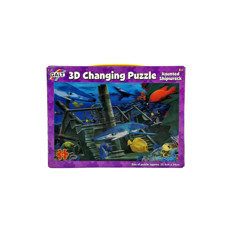 3D Changing puzzle - Fonds marins - 56 pièces- Édition 2010