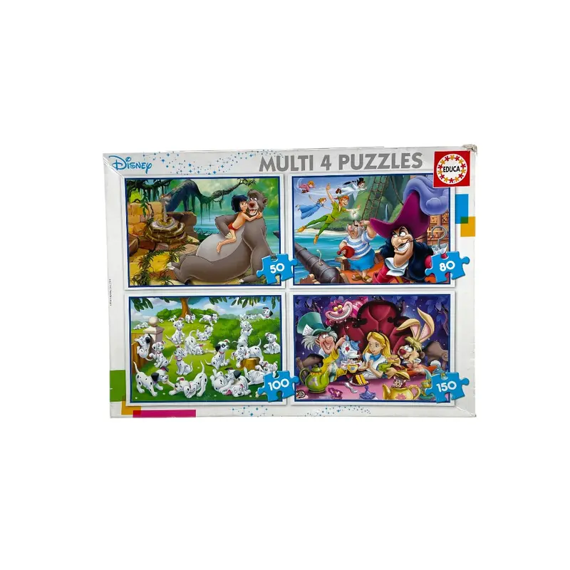 4 Puzzles évolutifs - Disney