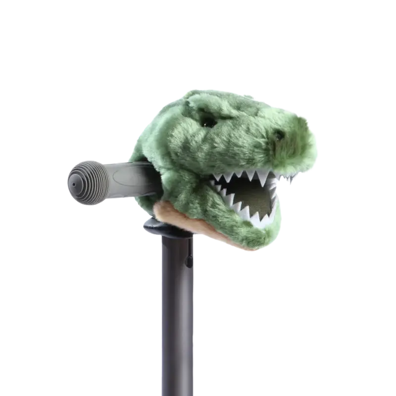 Accessoire tête de T-Rex pour vélo ou trottinette enfant