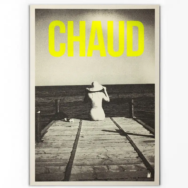 Affiche Chaud - Carte Kencre