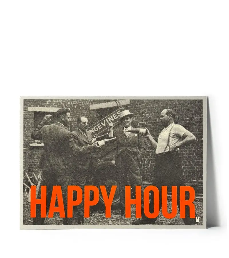 Affiche Happy Hour - Carte Kencre