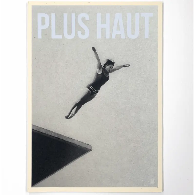 Affiche Plus Haut - Carte Kencre