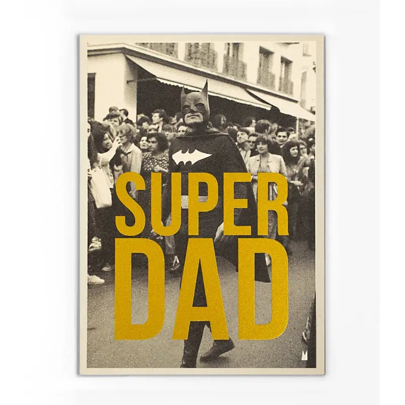 Affiche Super Dad - Carte Kencre