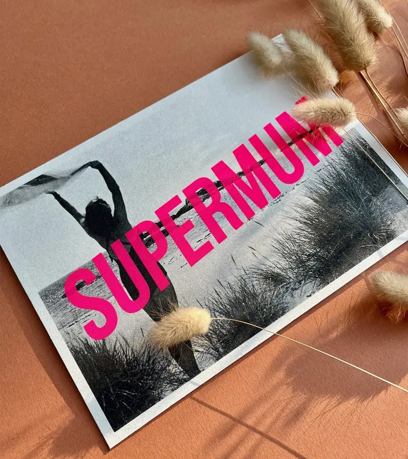 Affiche SuperMum - Carte Kencre