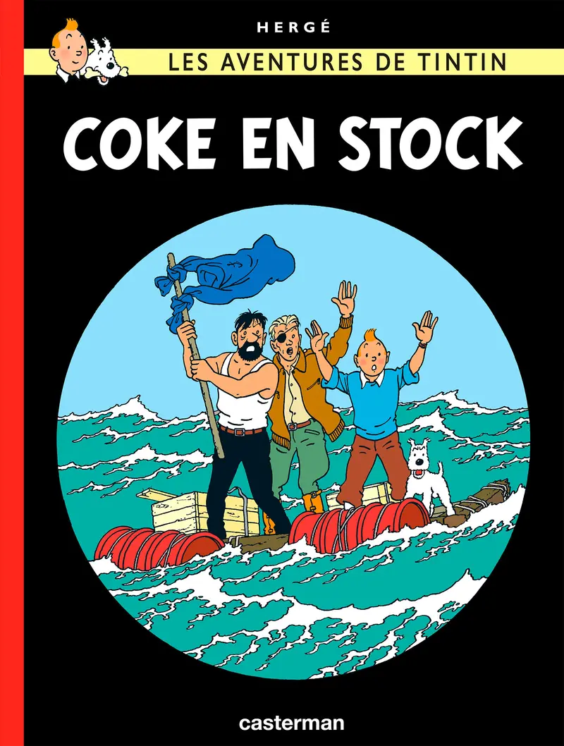 Album Tintin - Coke en stock