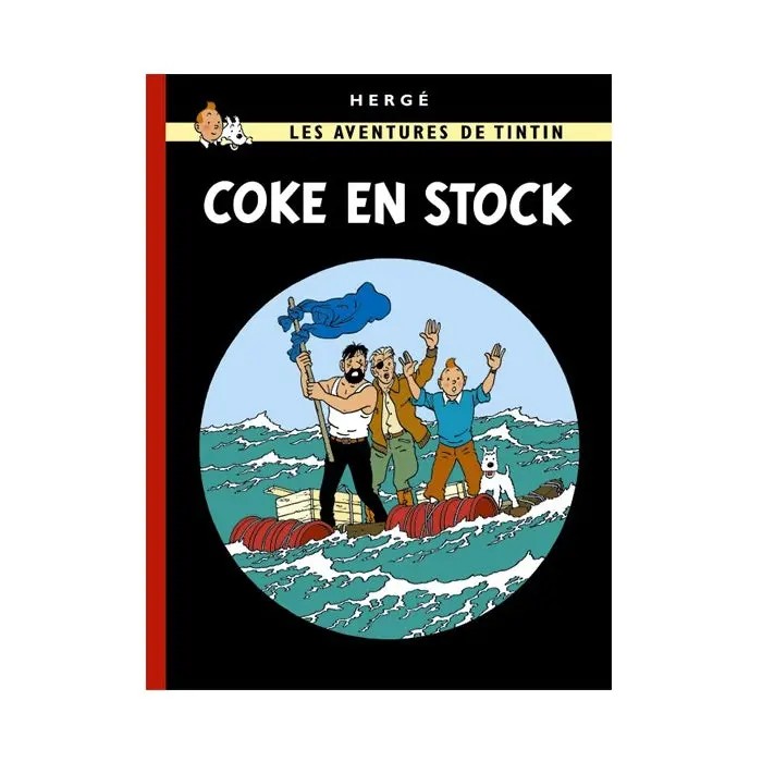 Album Tintin facsimilé couleur - Coke en stock