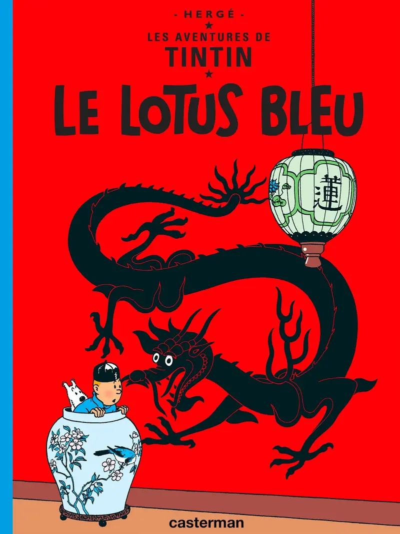 Album Tintin - Le Lotus bleu