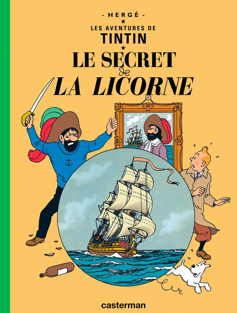 Album Tintin - Le Secret de la Licorne