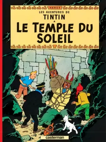 Album Tintin - Le temple du soleil