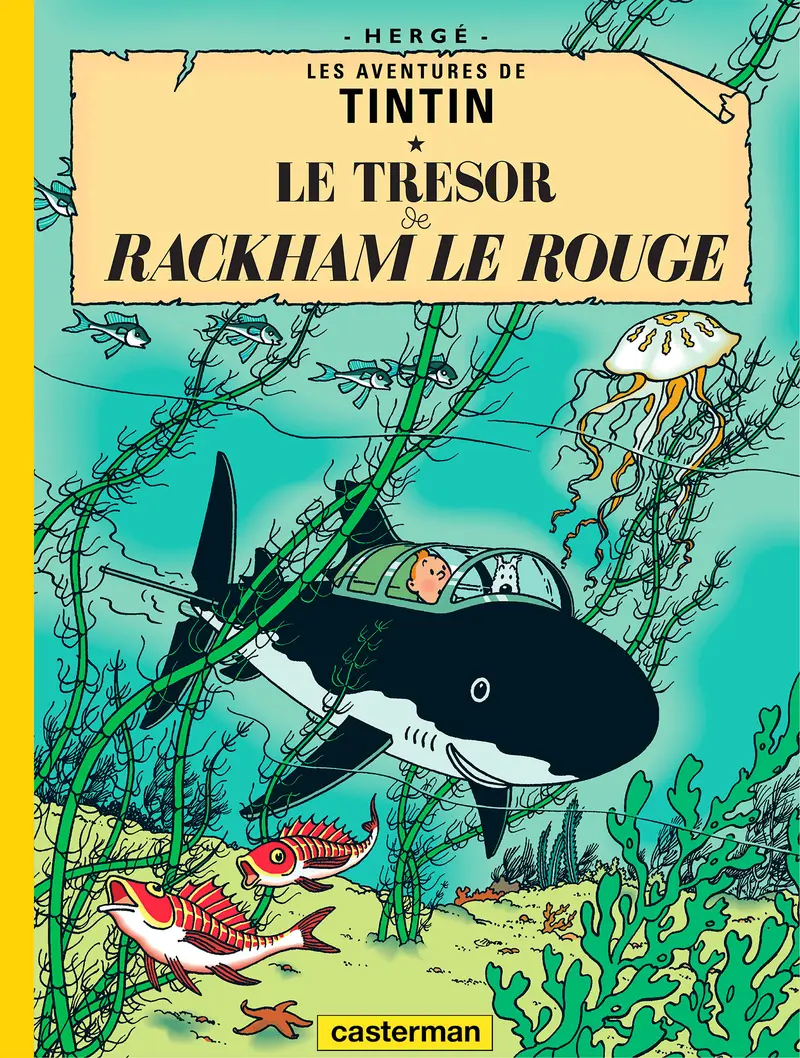 Album Tintin - Le trésor de Rackham le rouge