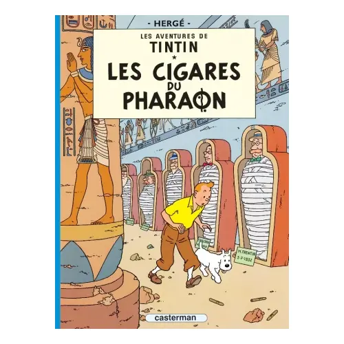 Album Tintin - Les cigares du pharaon
