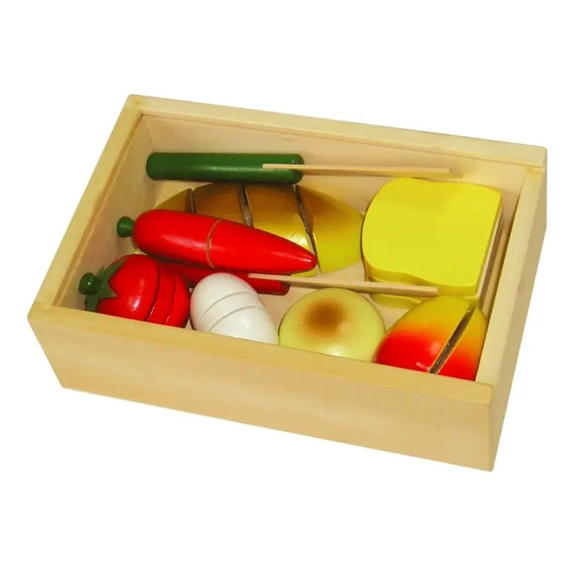 Aliments à couper en bois