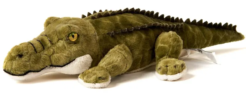 Alligator - Jouet en peluche 33 cm (longueur)