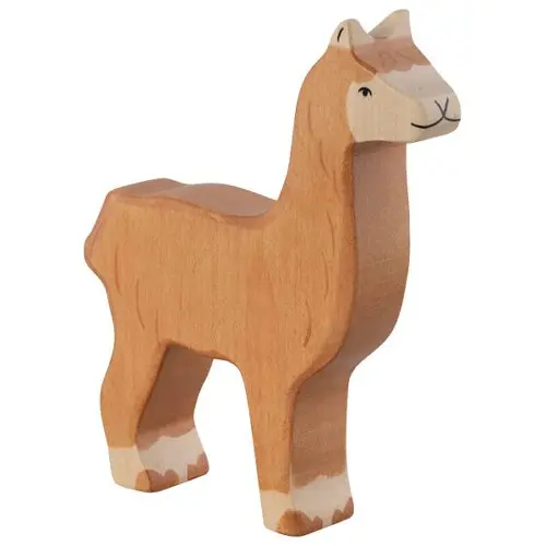 Alpaga - Figurine bois