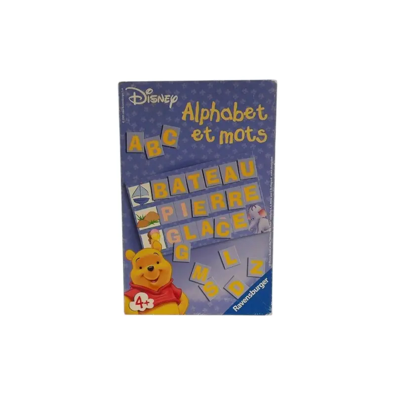 Alphabet et mots - Winnie l'Ourson- Édition 2005