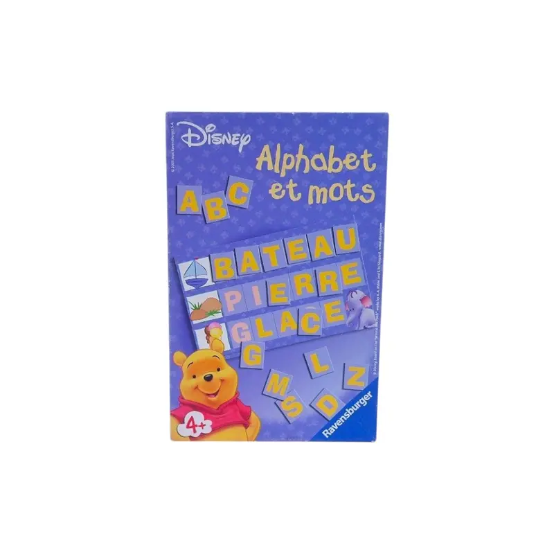 Alphabet et mots - Winnie l'Ourson- Édition 2005