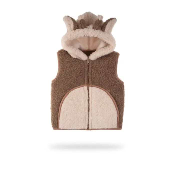 Alwero Gilet sans manches Girafy en laine