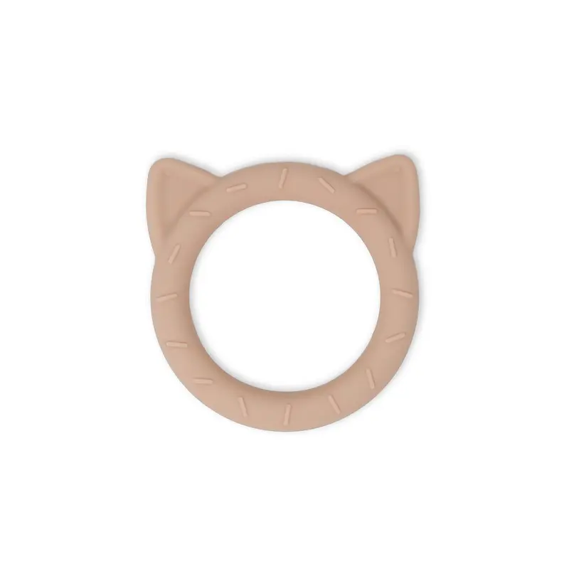 Anneau De Dentition Chat Rose Mushie