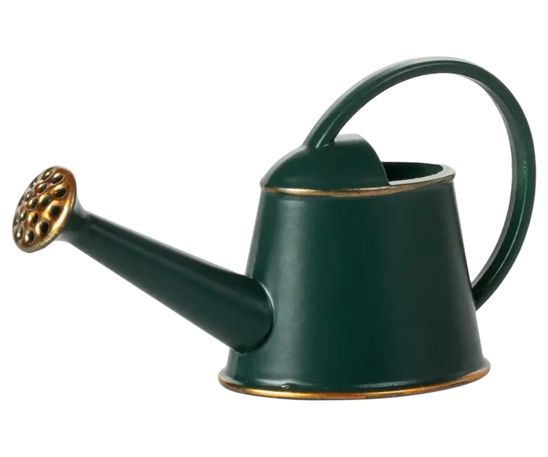 Arrosoir jouet vert pour figurines souris