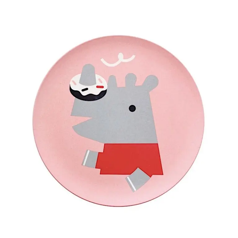 Assiette Bambou