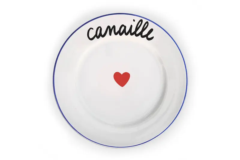 Assiette La Famille S’éclate - Canaille