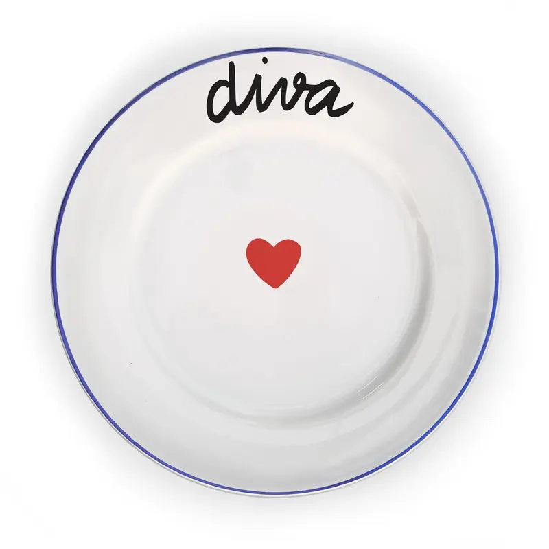 Assiette La Famille S’éclate - Diva