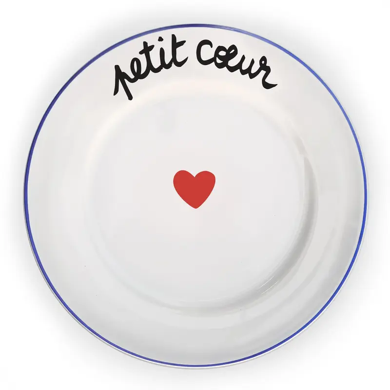 Assiette La Famille S’éclate - Petit Cœur