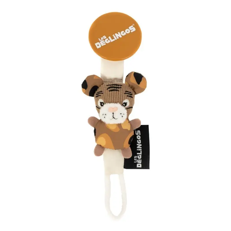 Attache sucette Speculos le tigre