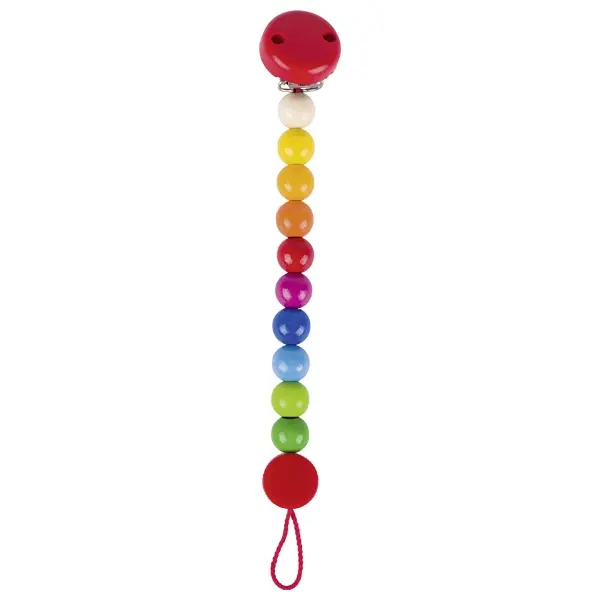 Attache tétine HEIMESS Arc-en-ciel