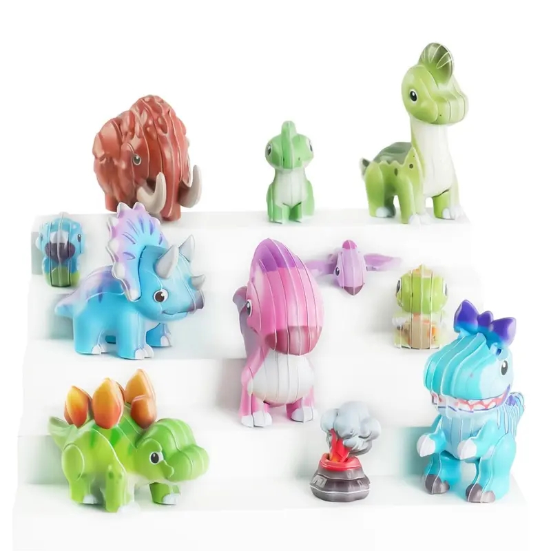 Autocollant 3D - Dinosaure