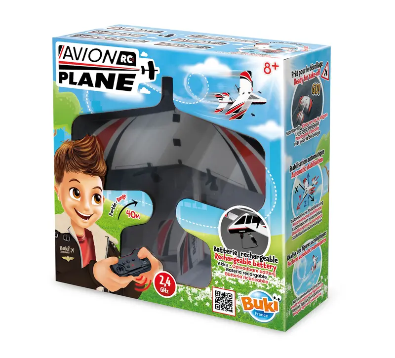 Avion radiocommandé rechargeable