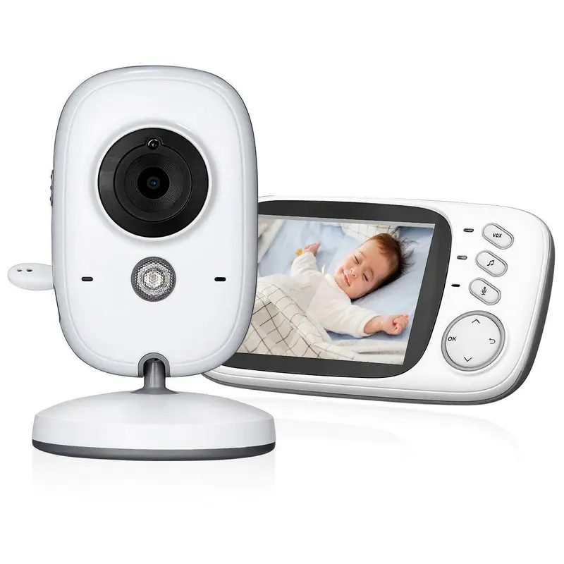 Babyphone Vidéo sans Wifi – Écran LCD et Vision Nocturne