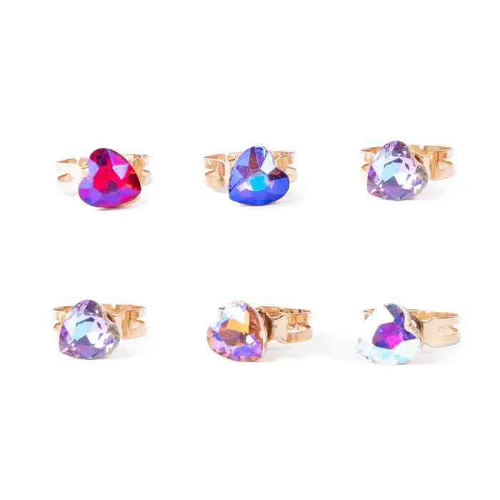 Bague anti-stress - Diamant cœur