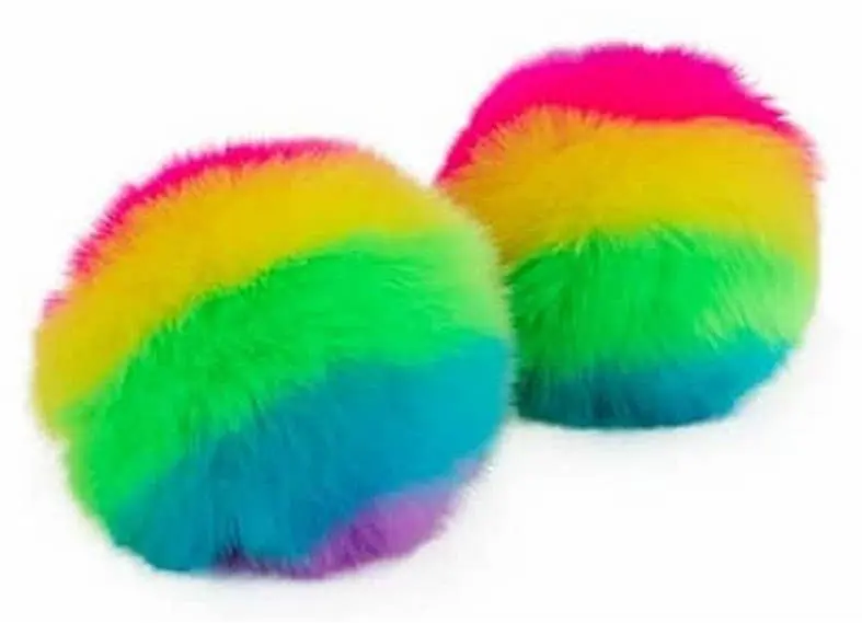 Balle anti-stress en peluche