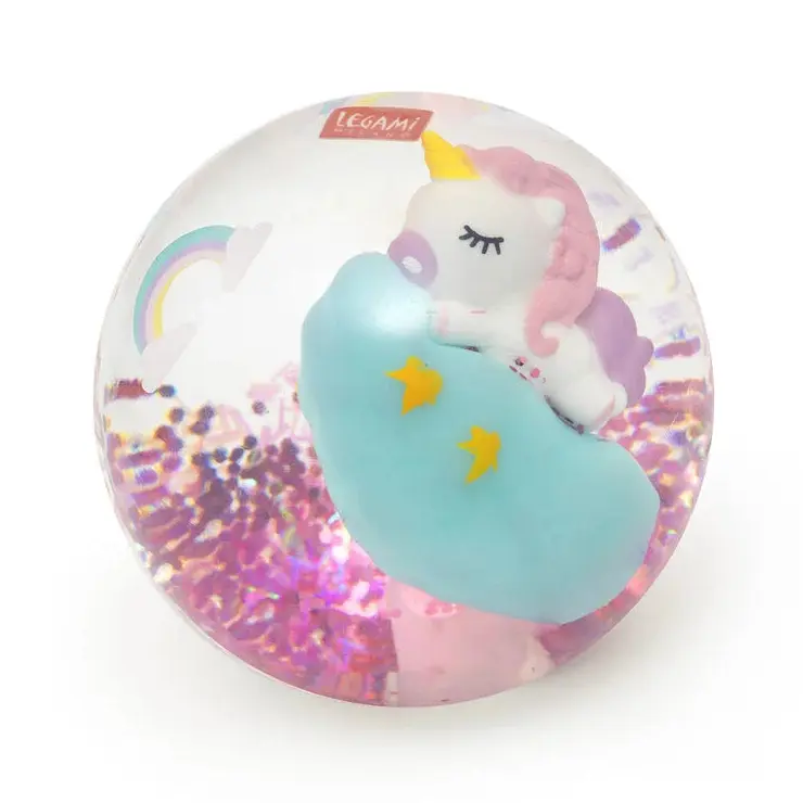 Balle Rebondissante Lumineuse - Licorne