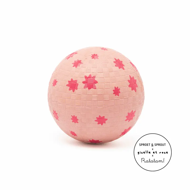 Ballon Fleurs 12 cm - Ratatam