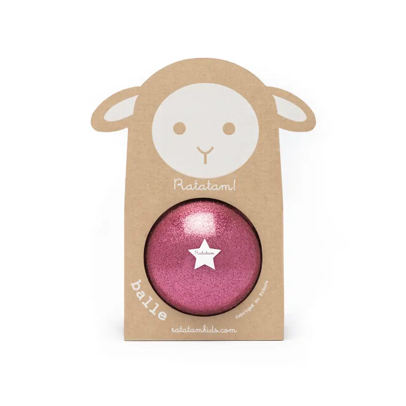 Ballon Mouton 10cm Rose - Ratatam