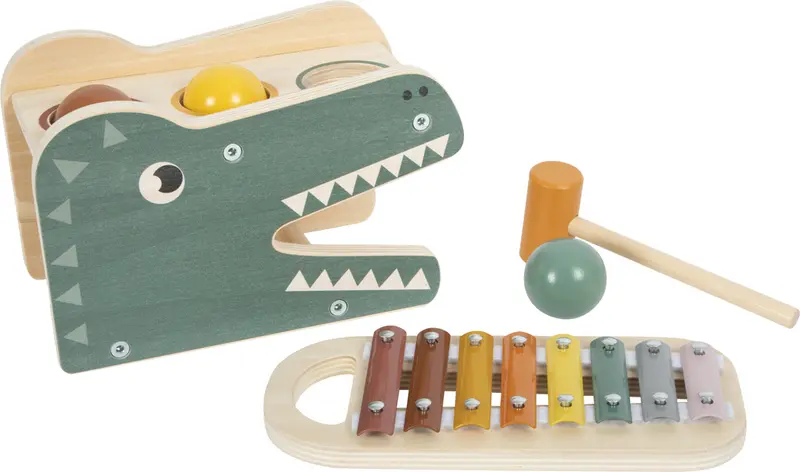 Banc à marteler avec xylophone