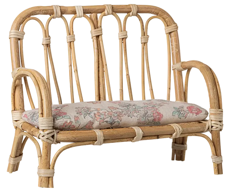 Banc en rotin, Large