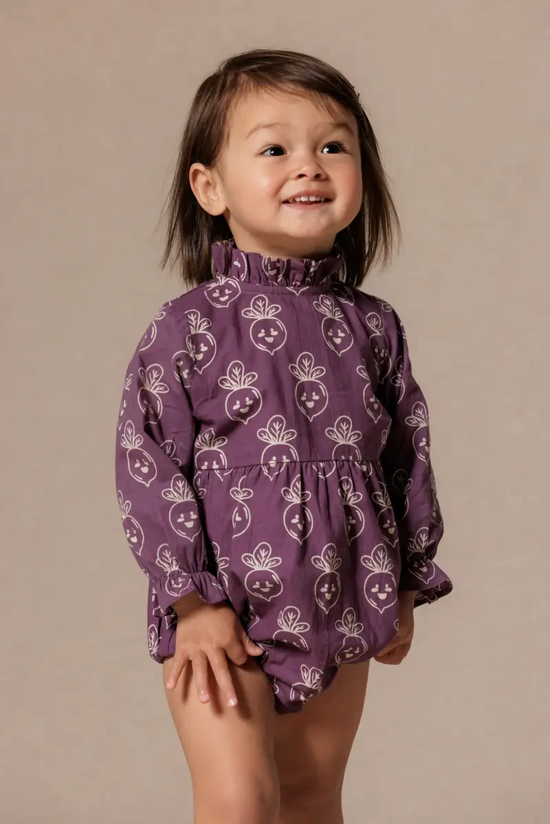 Barboteuse Mili Roots Taffeta - Apaches Collections