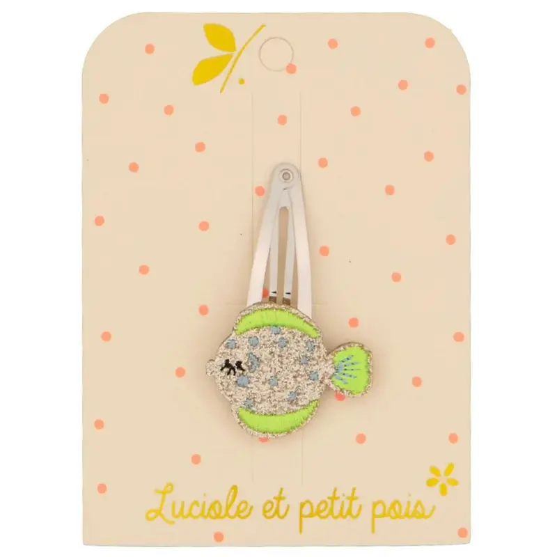 Barrette Poisson - Luciole Et Petit Pois