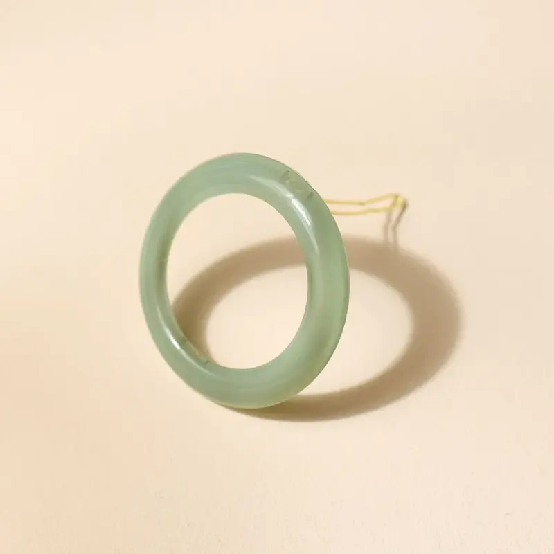 Barrette Ronde vert d'Eau - Bachca