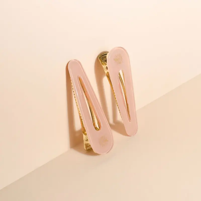 Barrettes Rose Dragée - Bachca