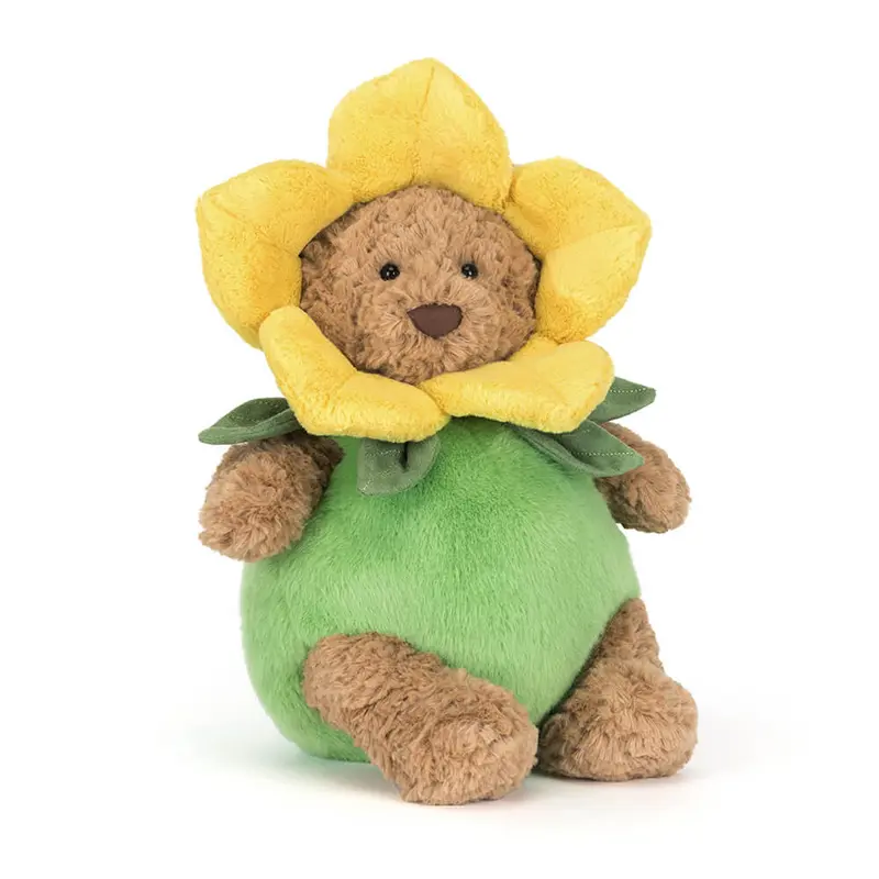 Bartholomew L'ours brun en jonquille