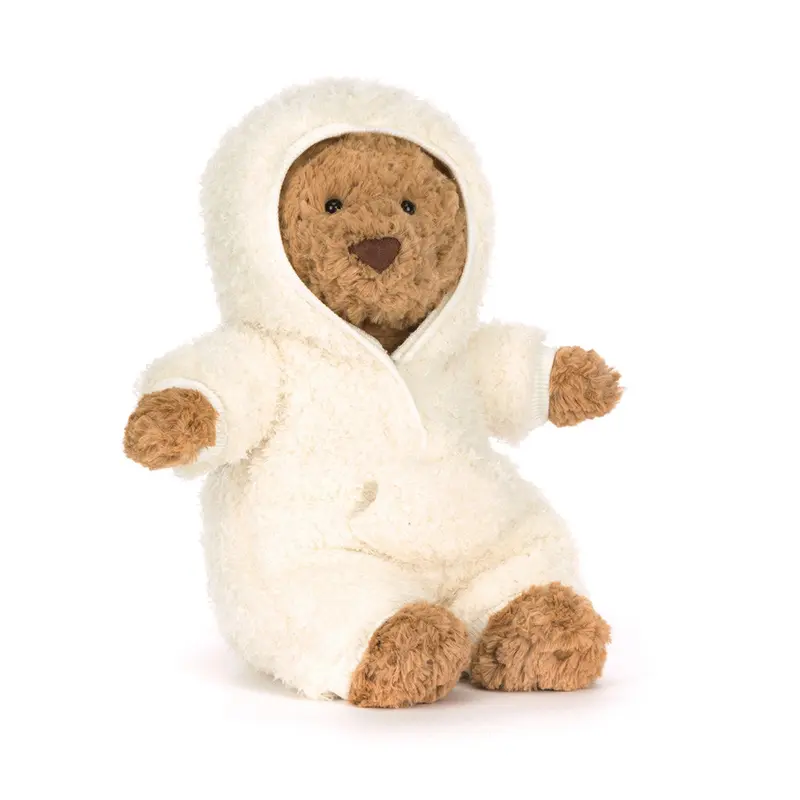 Bartholomew l'ours brun en tenue complète