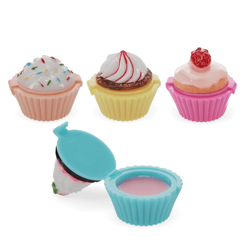 Baume à lèvres parfumé aux baies mini cupcake