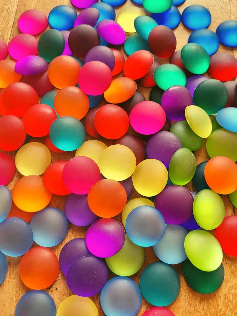 Bauspiel Pierres brillantes mates 120 pièces