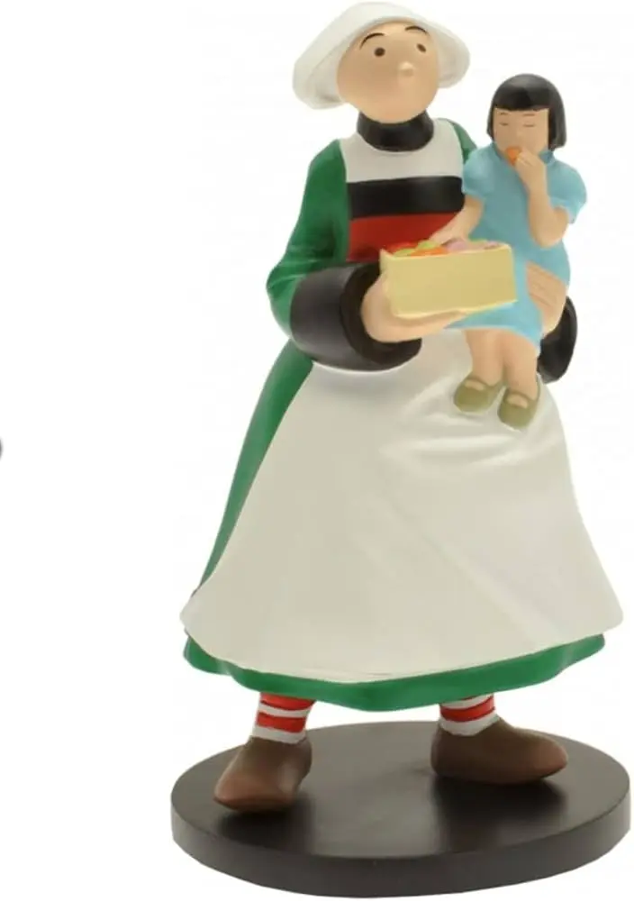 Bécassine et Loulotte résine 18 cm
