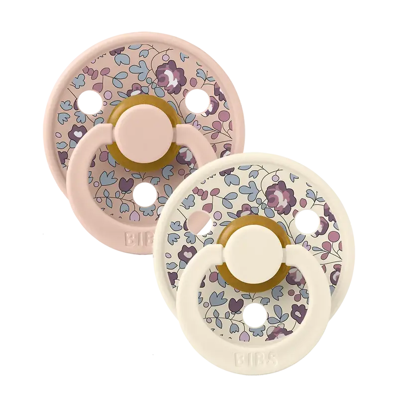 BIBS x LIBERTY Tétines Colour Pack de 2- Type de tétine Rond